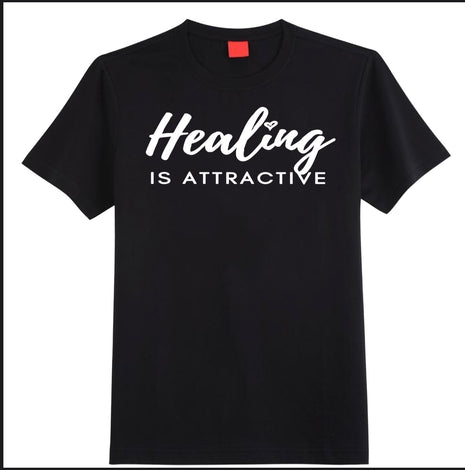 Healing Is Attractive- Chalk Tee